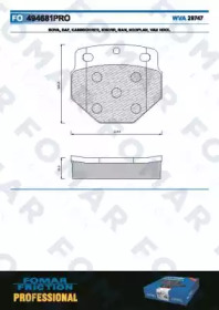 FOMAR FRICTION FO 494681